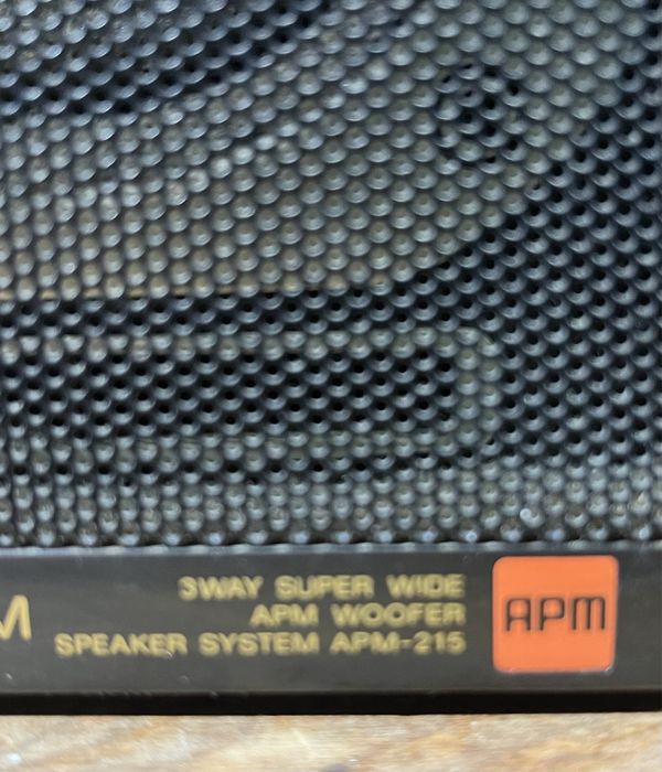 Sony APM-215 - colunas vintage