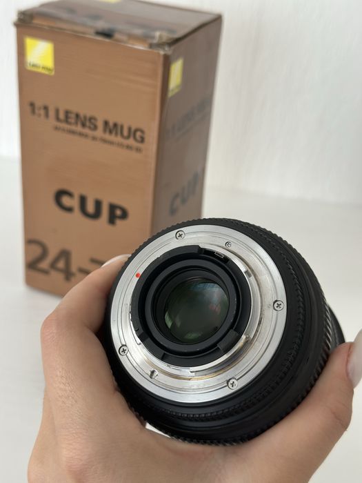 Обʼєктив Sigma 24-70mm 1:2.8 EX DG HSM для Nikon AF-s