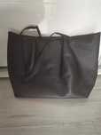 Torebka czarna shopper
