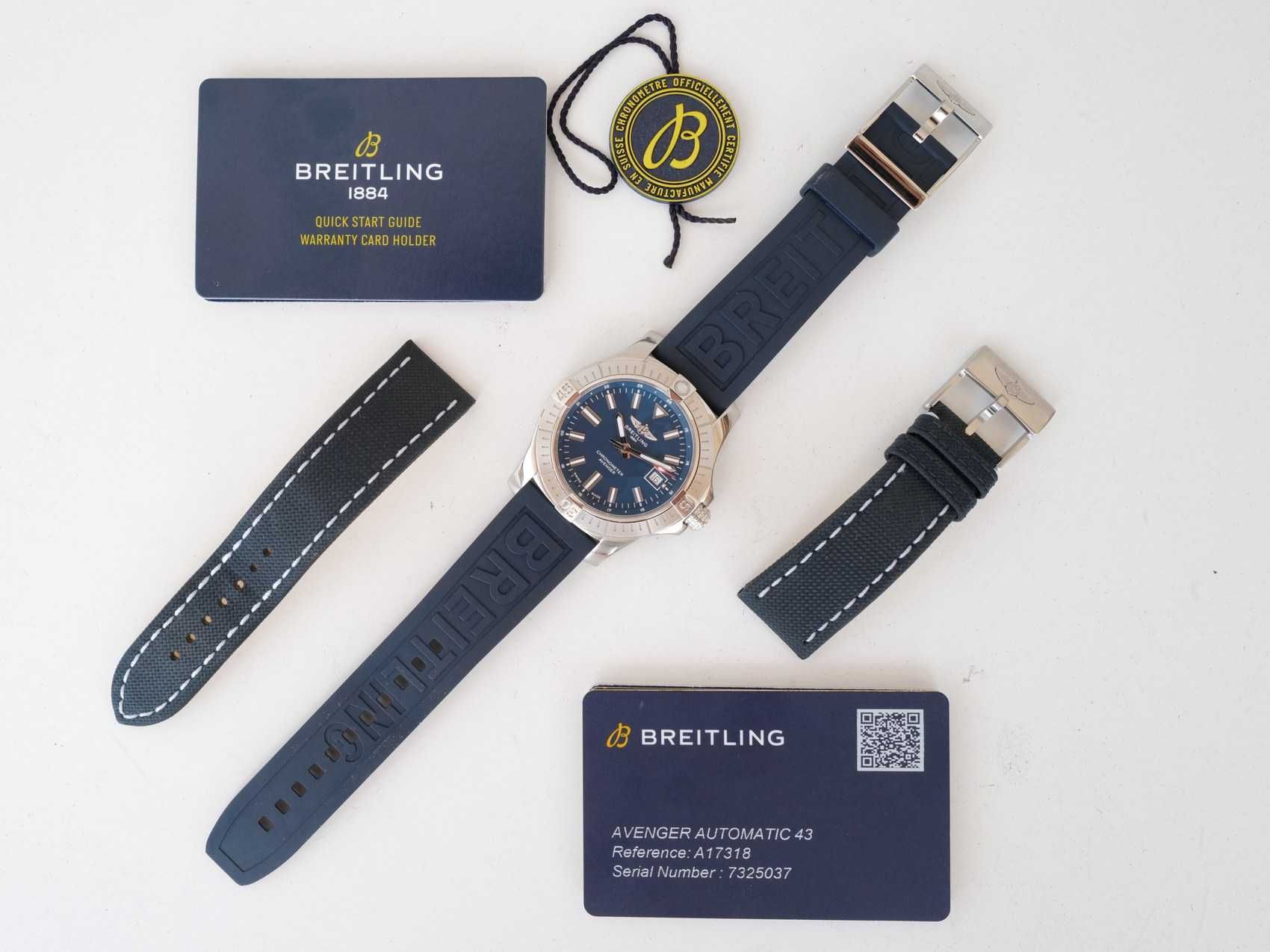 Breitling Avenger Automatic 43 Blue Dial