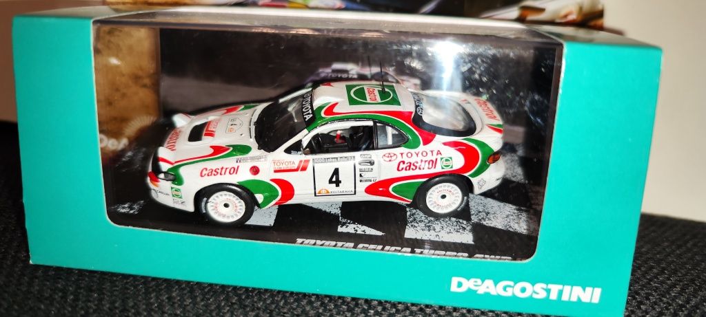 Model rajdowy Toyota Celica TURBO 4WD J.Kankkunen Rally Finland 1993