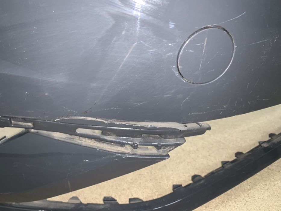 Бампер передний, цвет мокрий асфальт volkswagen golf 7