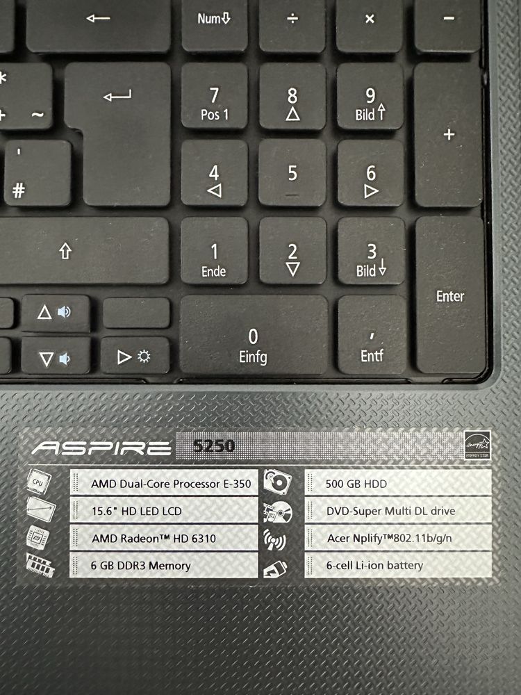 Okazja Laptop Asus aspire 5250 6 gb Ram dysk 500 GB wiifi okazja
