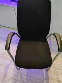 Kinnarps 5000CV czarne krzesło konferencyjne