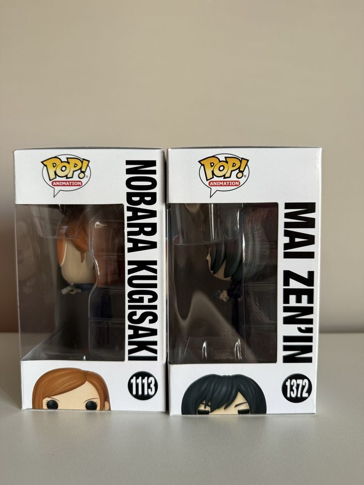 Funko Pop – Jujutsu Kaisen – Nobara Kugisaki #1113 & Mai Zenin #1372