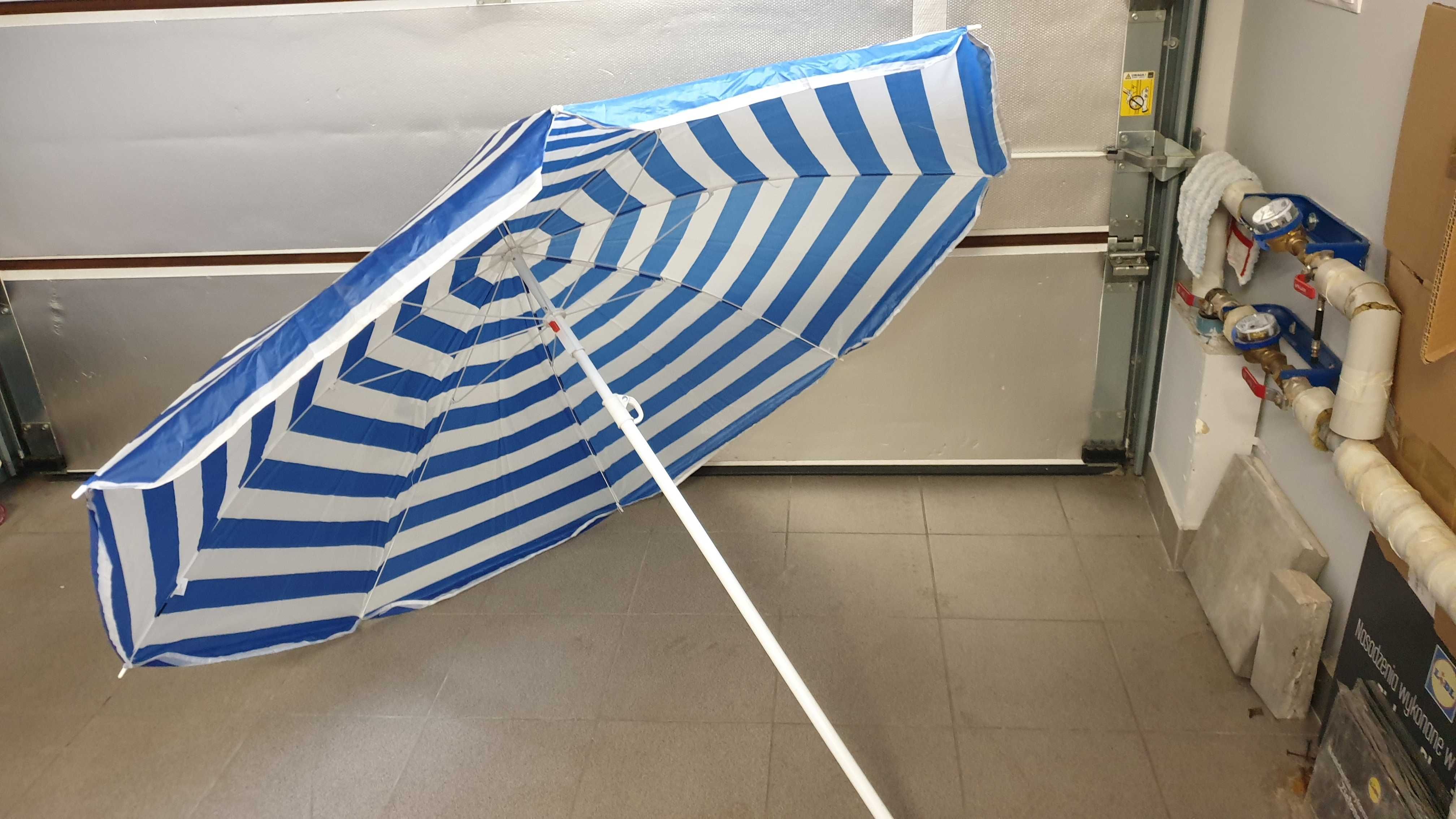 Parasol plażowy ogrodowy średnica 170 cm