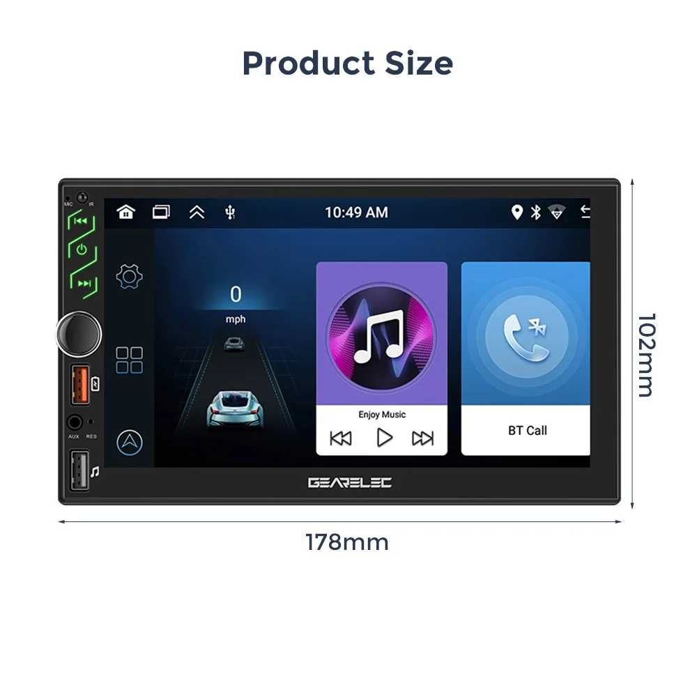Radio samochodowe pełny Android, 2din NOWE z AndroidAuto lub CarPlay