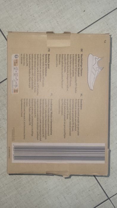 Buty sneakersy walkx active moda zrównoważona 37