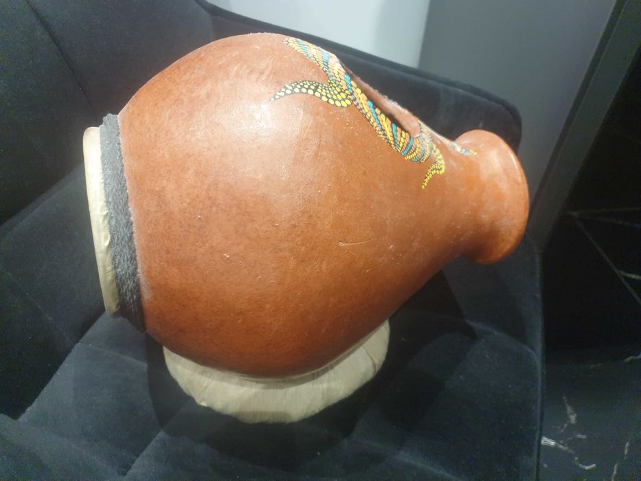 instrument muzyczny udu duże oryginalne gliniane