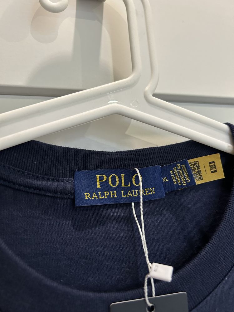 Koszulka T-Shirt Polo bear Granatowa XL