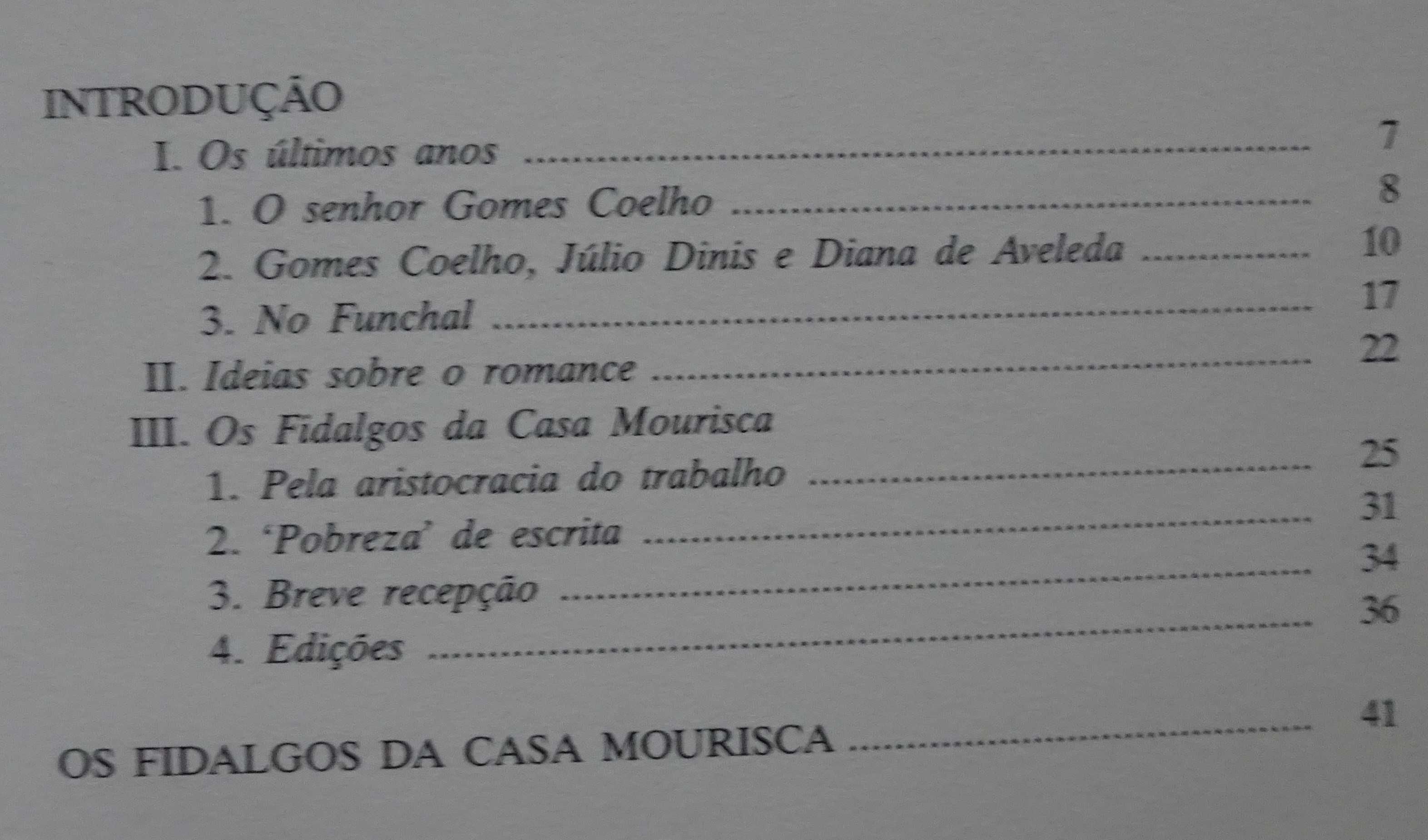 Os Fidalgos da Casa Mourisca (Crónica da Aldeia) de Júlio Dinis