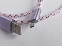 Кабель USB – micro USB светодиодный