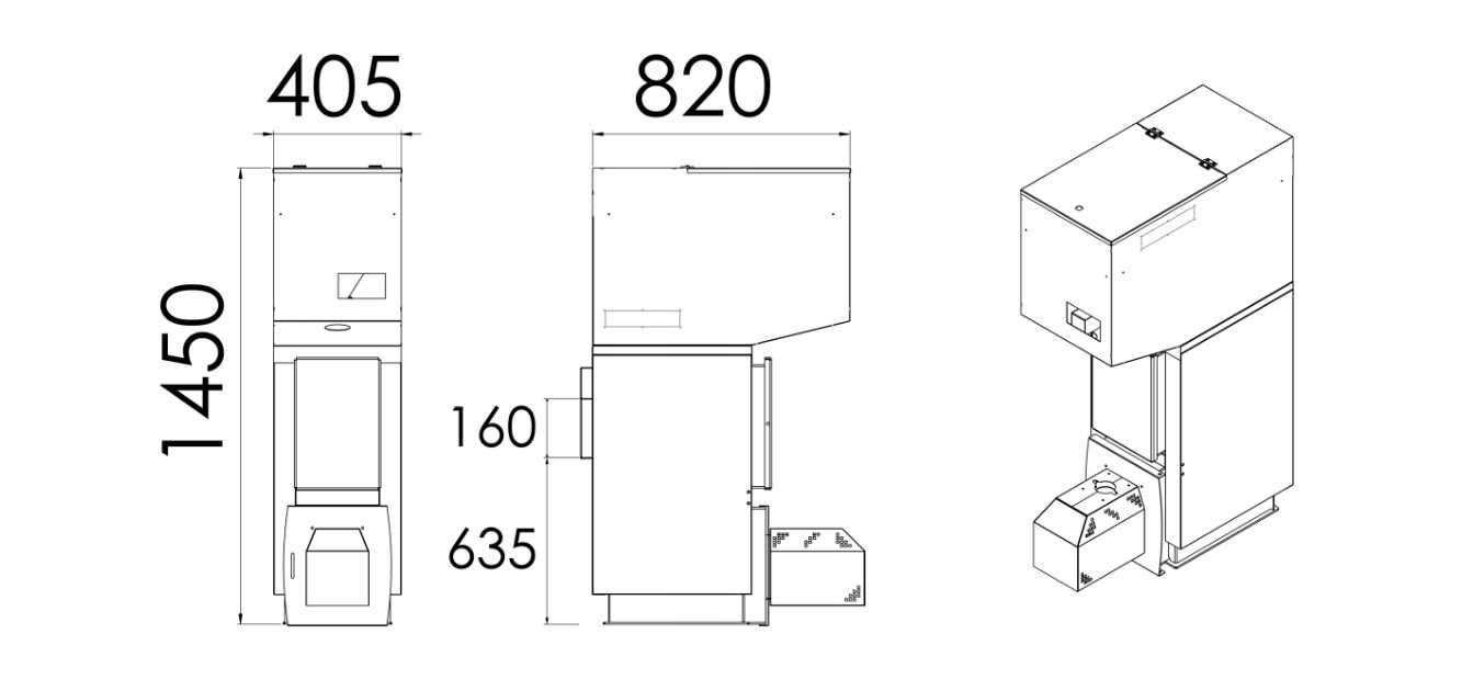 Kocioł piec na pellet 8 kW Pleszew 5 KLASA, ECODESIGN DOTACJA RATY