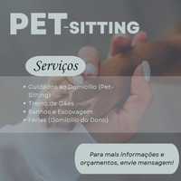 Treino de Cães/Pet-Sitting