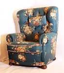 fotel vintage uszak