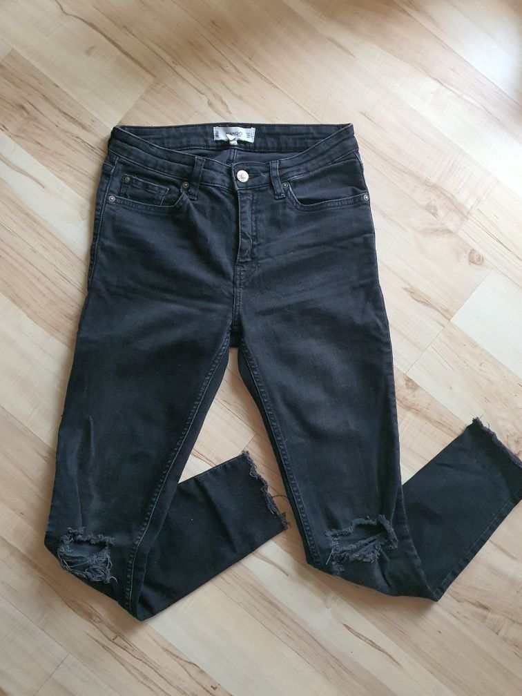 Spodnie rurki MANGO S vintage style