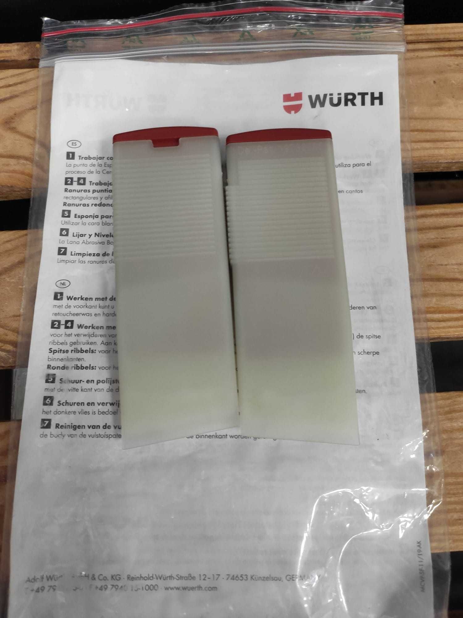 WURTH Szpachelka do prac retuszerskich op. 2szt. Würth
