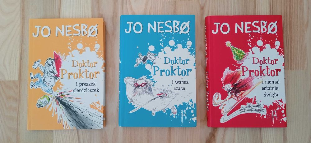 Doktor Proktor - 3 książki