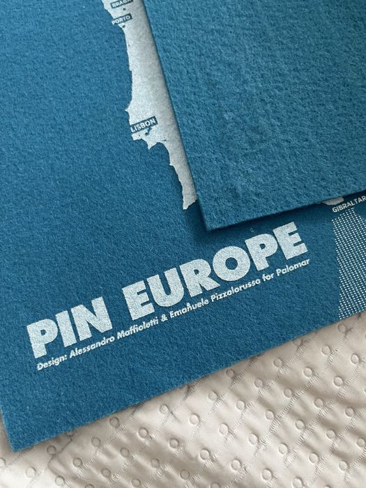 Mapa Pin Wall Europe