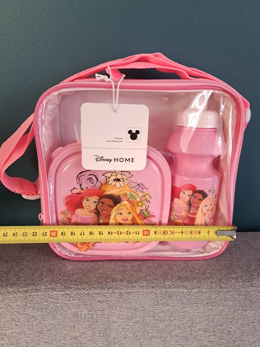 Zestaw śniadaniowy Torba pojemnik butelka disney home lunch box girl