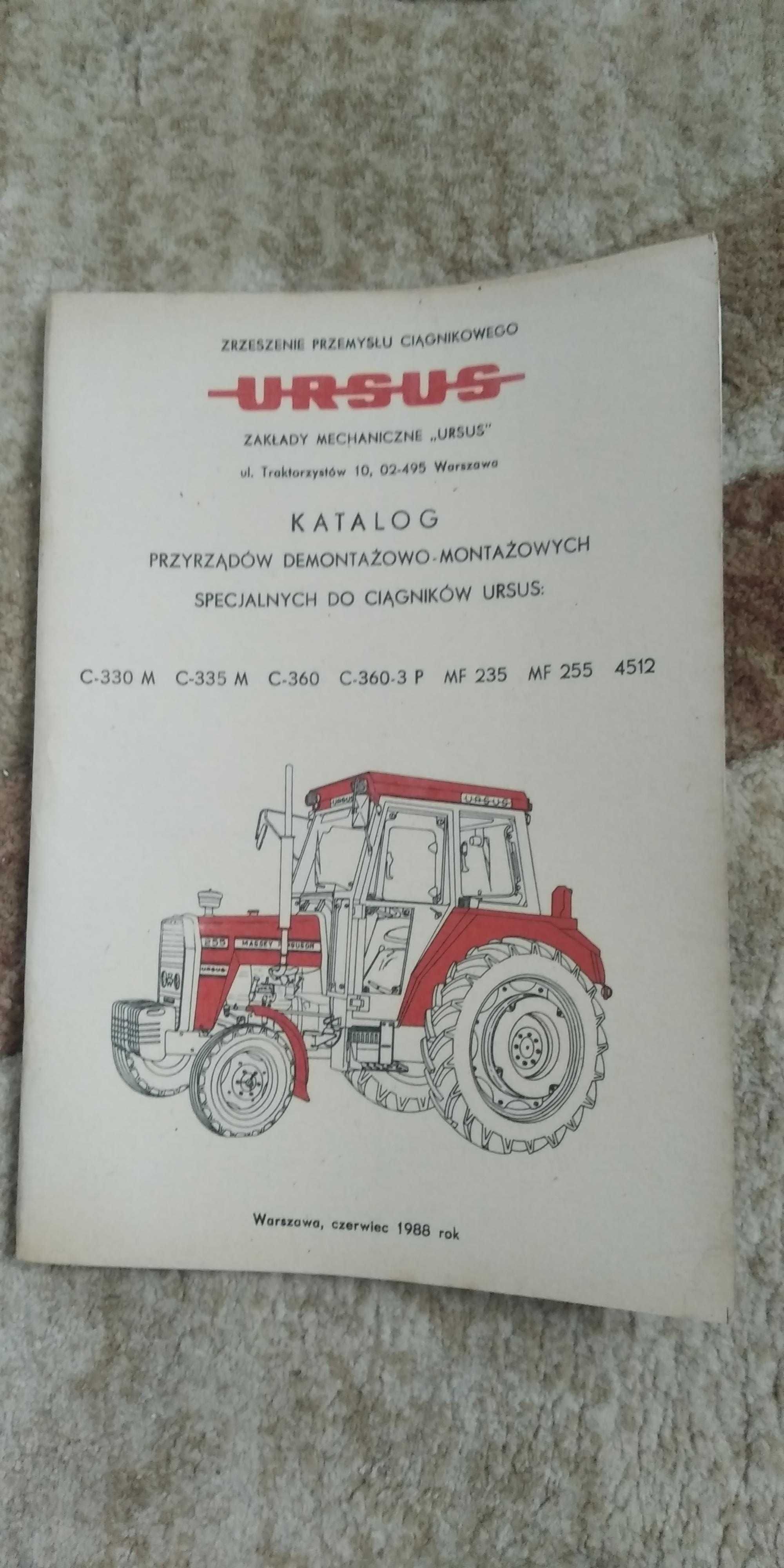 Katalog Ursus C-330M,C355M,C-360,C-360-3P,MF235,MF255,4512,3512,2812