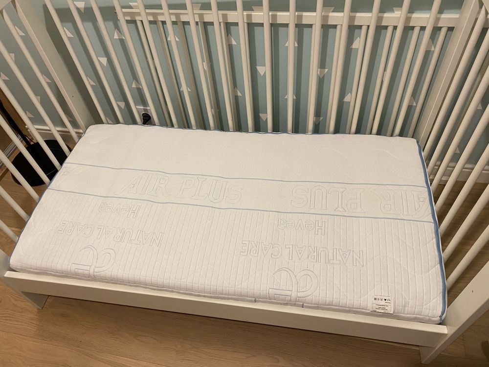 Materac do łóżeczka dziecięcego Hevea Baby Max 120x60