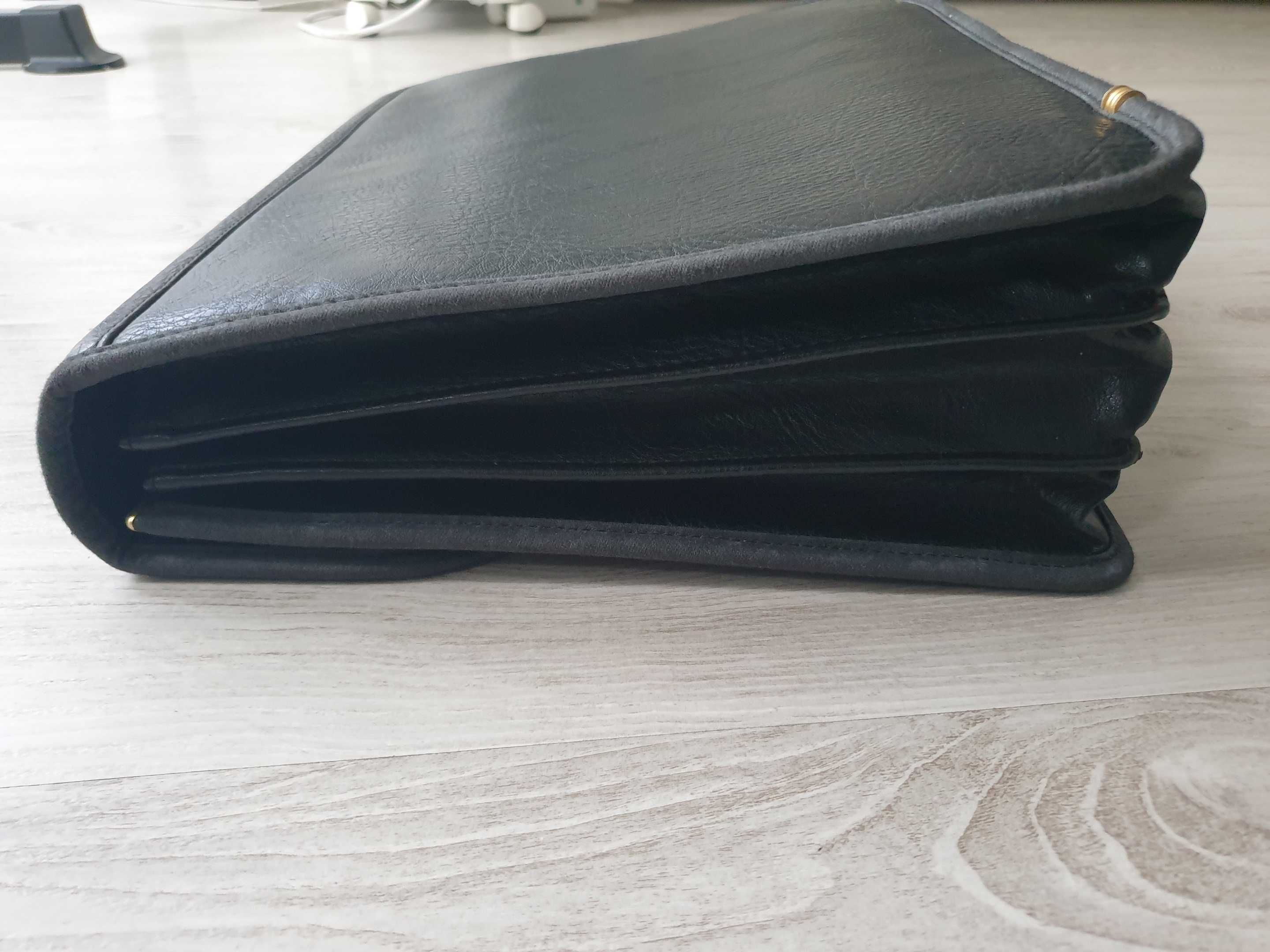 Mala executiva Briefcase couro