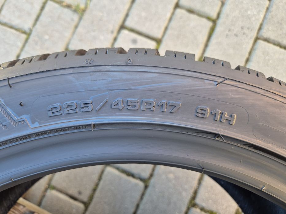 225/45/17 91H Dunlop Winter Sport 5 7,5mm darmowa dostawa