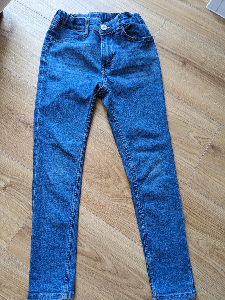 Джинси H&M skinny 7-8, 128