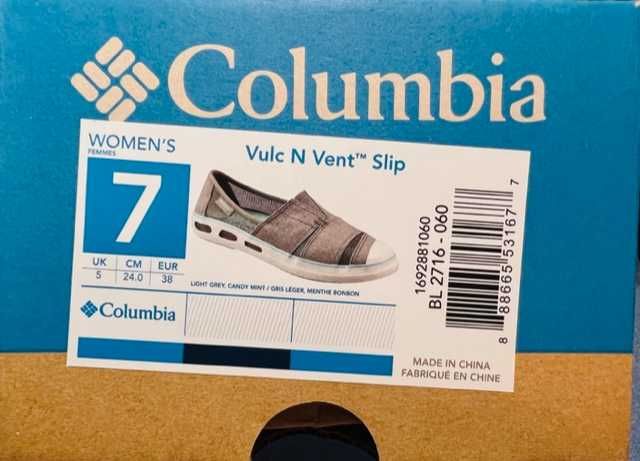 Сліпони жіночі Columbia Vulc N Vent Slip (38/38.5/39.5 р)