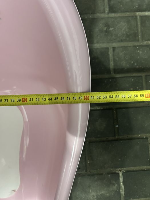 Wanienka różowa Moleo Luppee 100cm