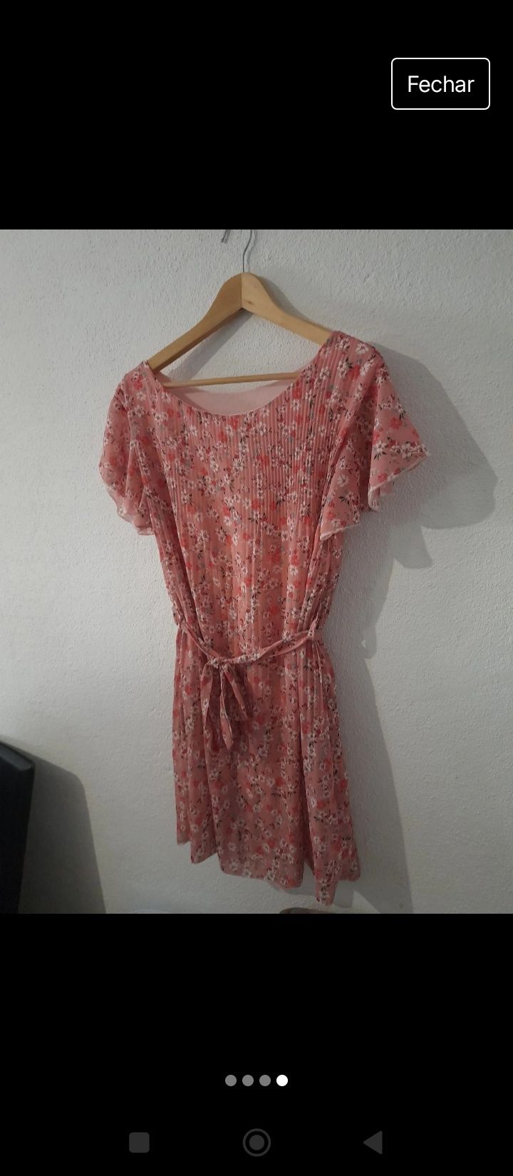 Vestido Floral Tamanho S