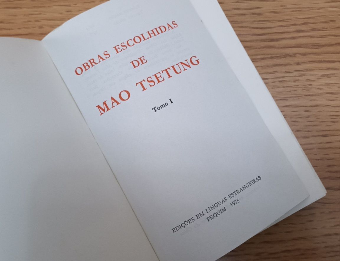 As "Obras escolhidas" de Mao Tsetung