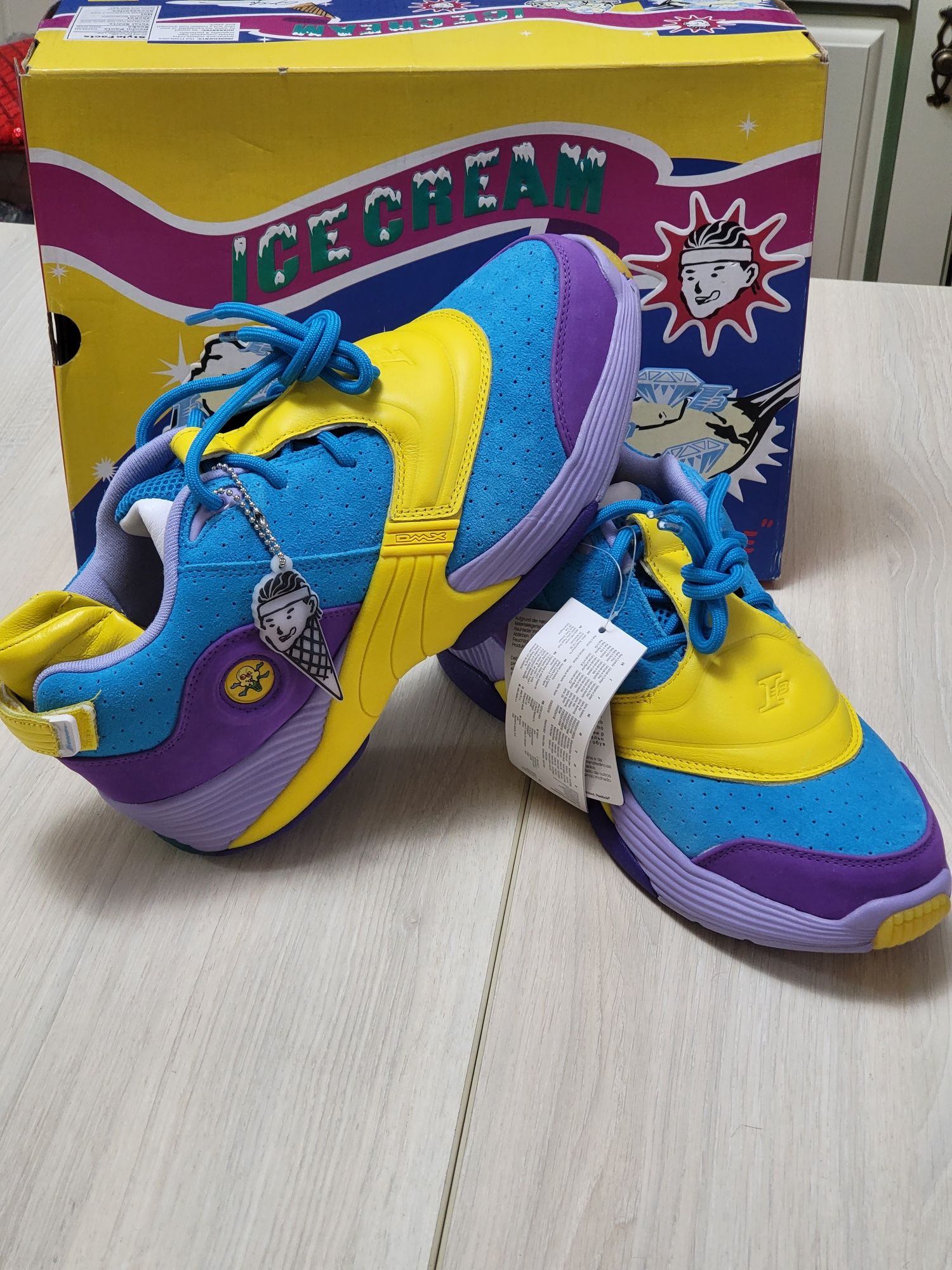Нові баскетбольні кросівки Reebok BBC Ice Cream x Answer 5 Iverson