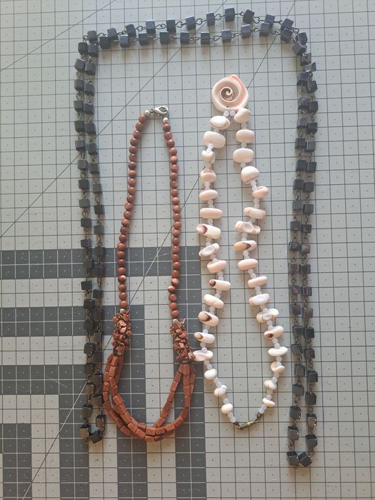 Conjunto de Colares de Pedra