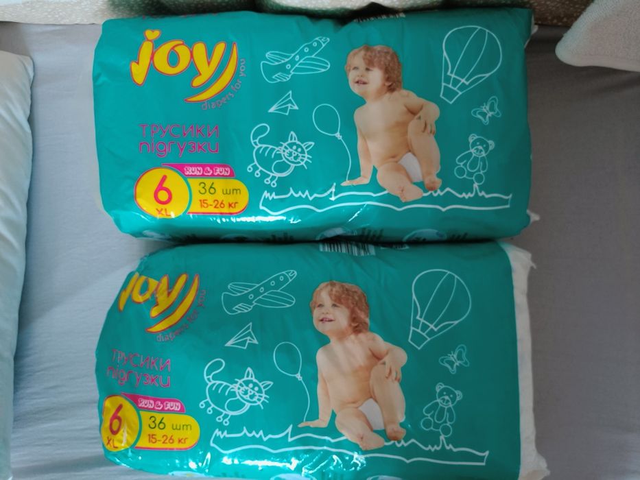 Підгузки трусики Joy. p 6