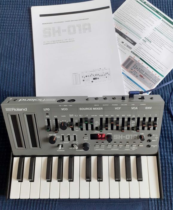 Roland sh01a, sintetizador