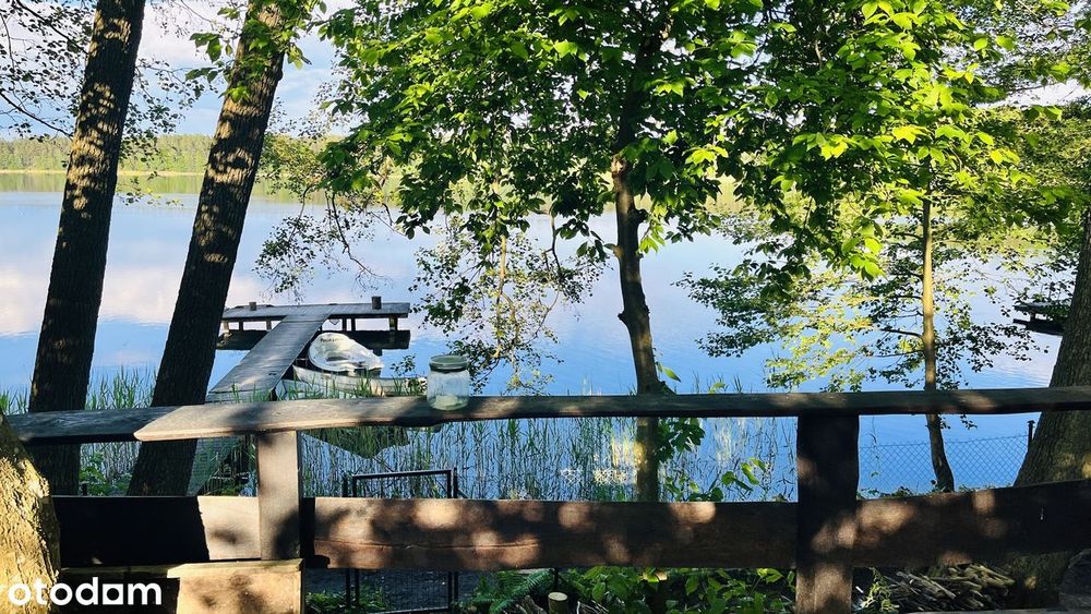 Dom nad jeziorem MAZURY blisko Warszawy wyjątkowe miejsce dookoła lasy