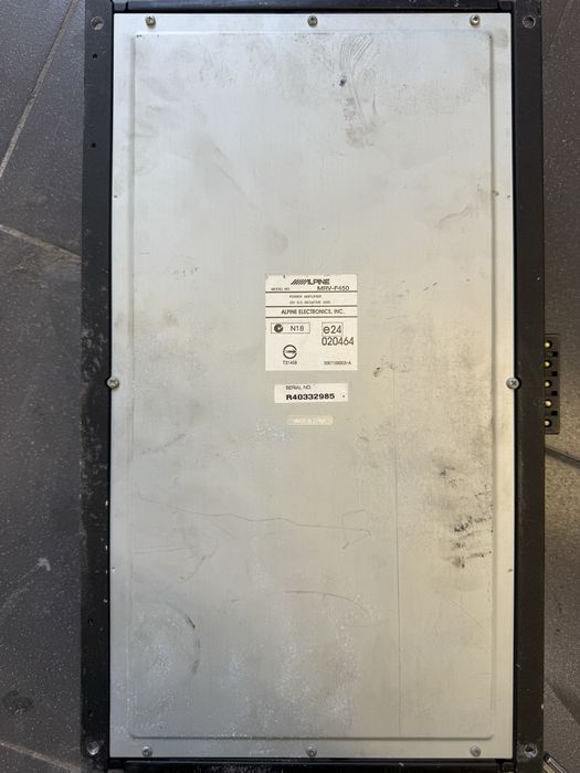 Alpine усилитель 5-канальный