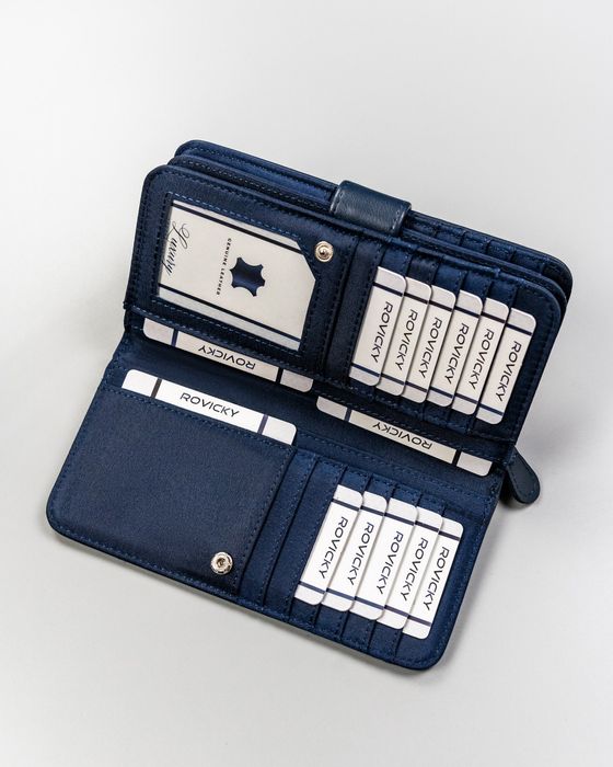 portfel damski pu n113-apu-bl-3097 f.navy