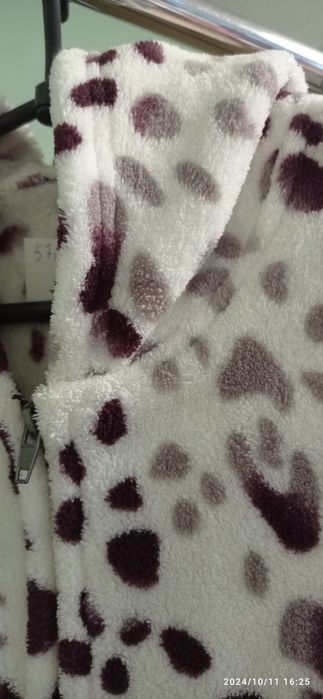 Теплий кігурумі з капюшоном, розмір М-Л