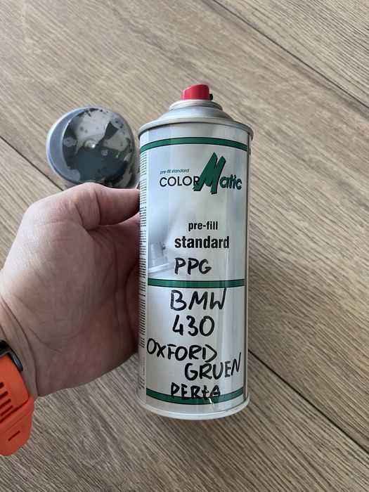 Sprzedam lakier w sprayu – OXFORDGRUEN 2 METALLIC (kod 430)