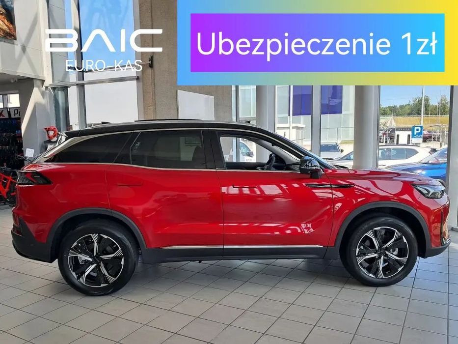 BAIC 7 Baic Beijing 7 Luxury 2025 czerwony