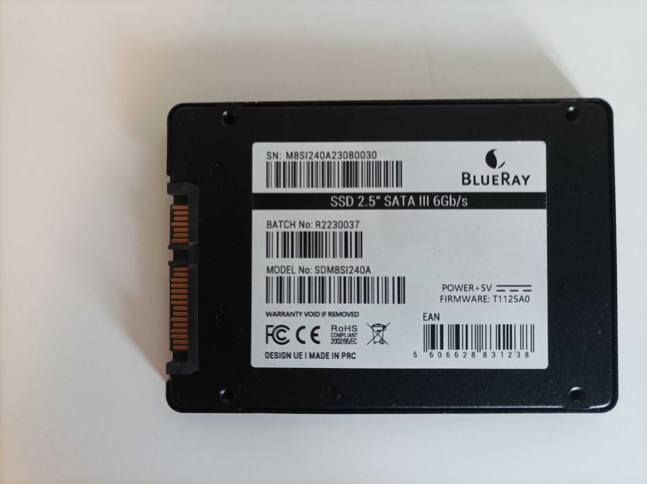 Disco SSD 2.5" - BlueRay 240gb