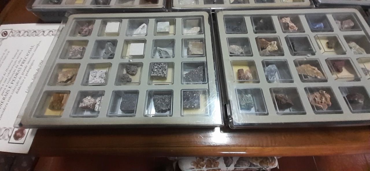 Novo preço  para Coleção Pedras Preciosas e Minerais
