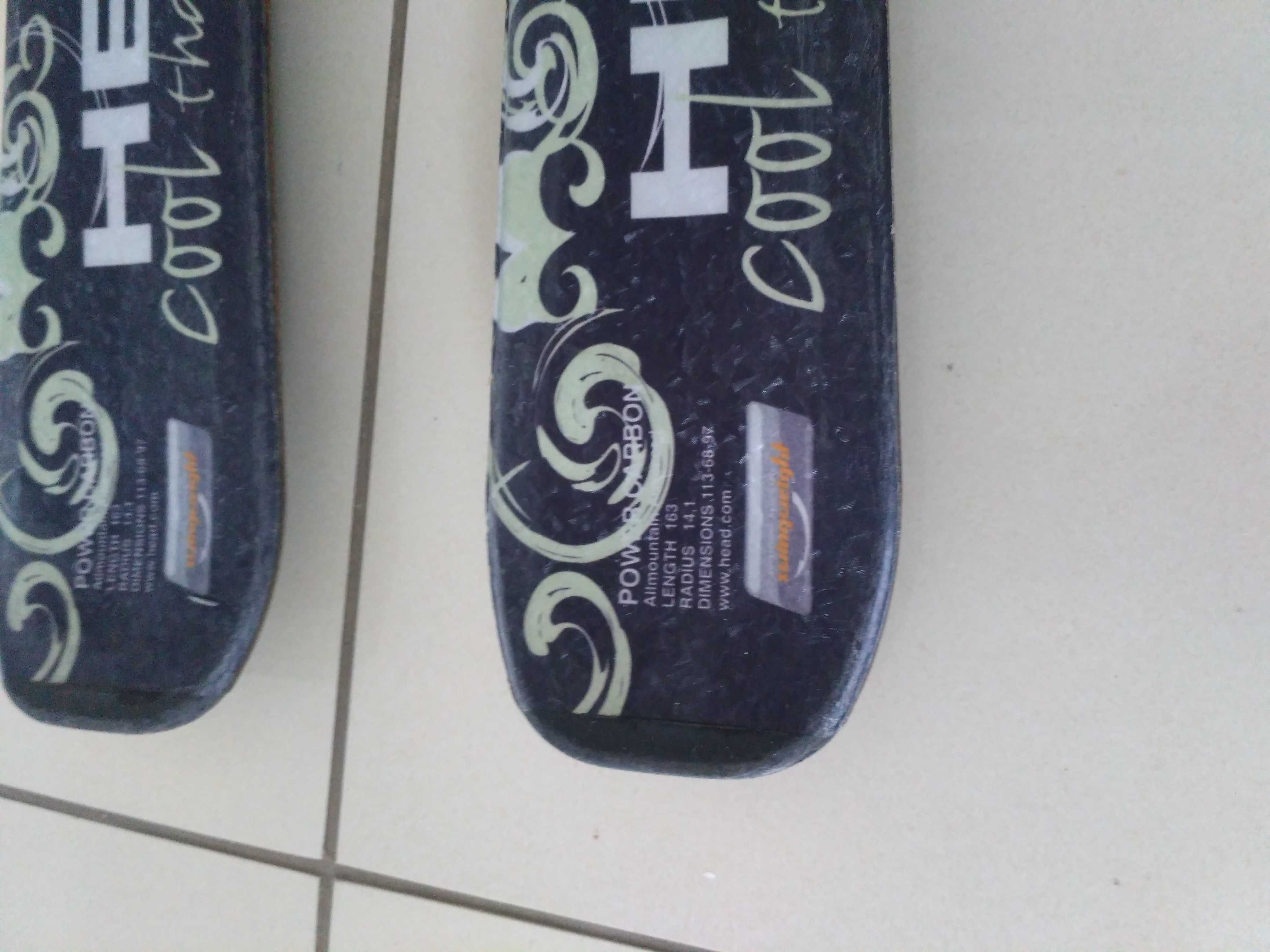 Narty Head Liquidmetal 163 cm wiązania Tyrolia rf 9w