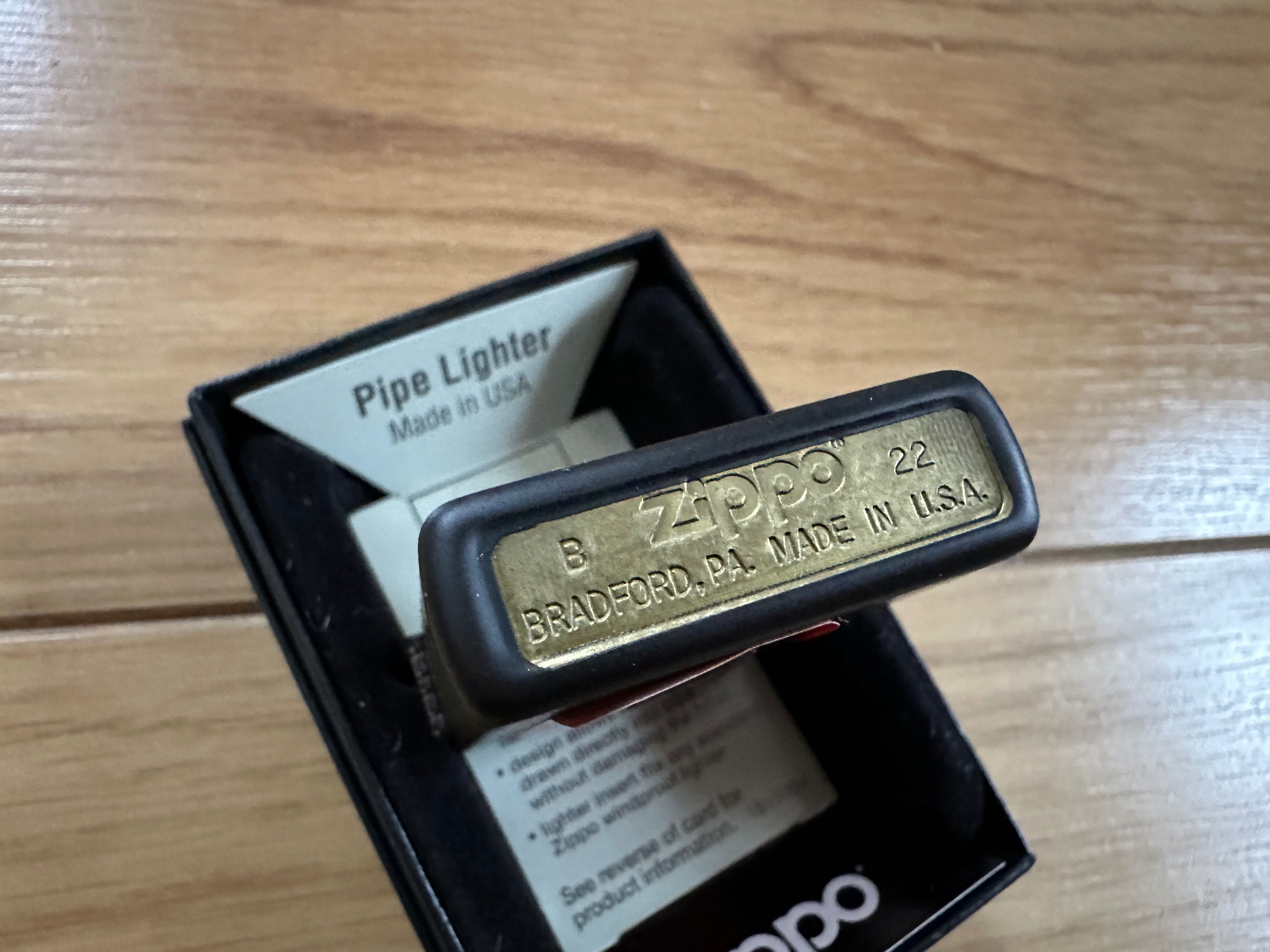 Новая оригинальная зажигалка Zippo 218PL, 200PL для трубок