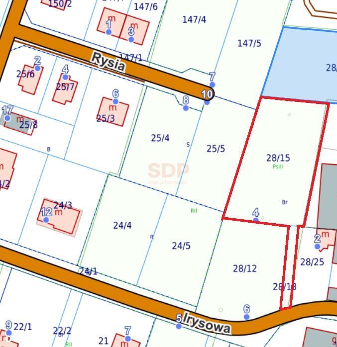 Działka usługowo-produkcyjna w Suchym Dworze