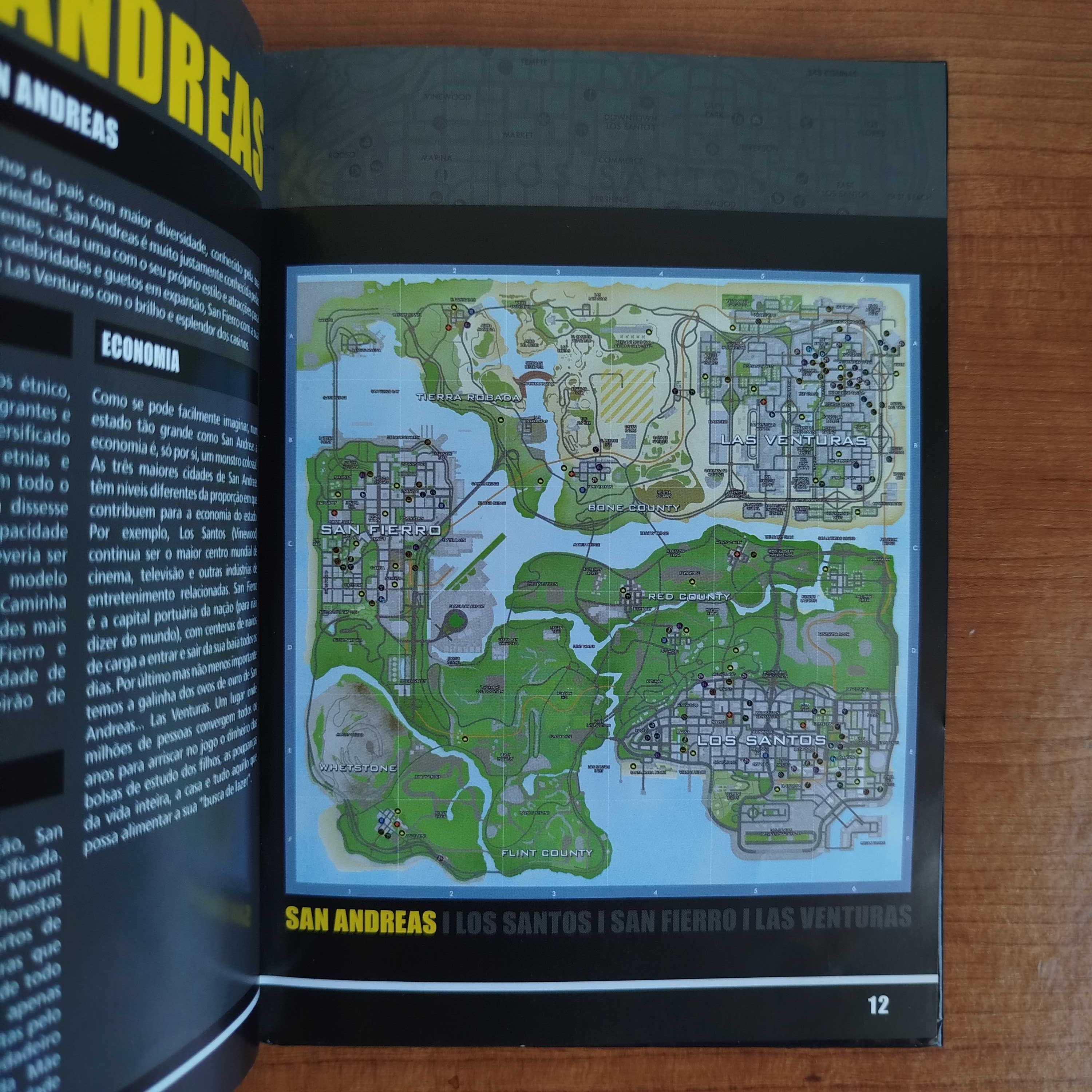 GTA SanAndreas- Guia da Cidade- Livro em Português- Excelente Estado