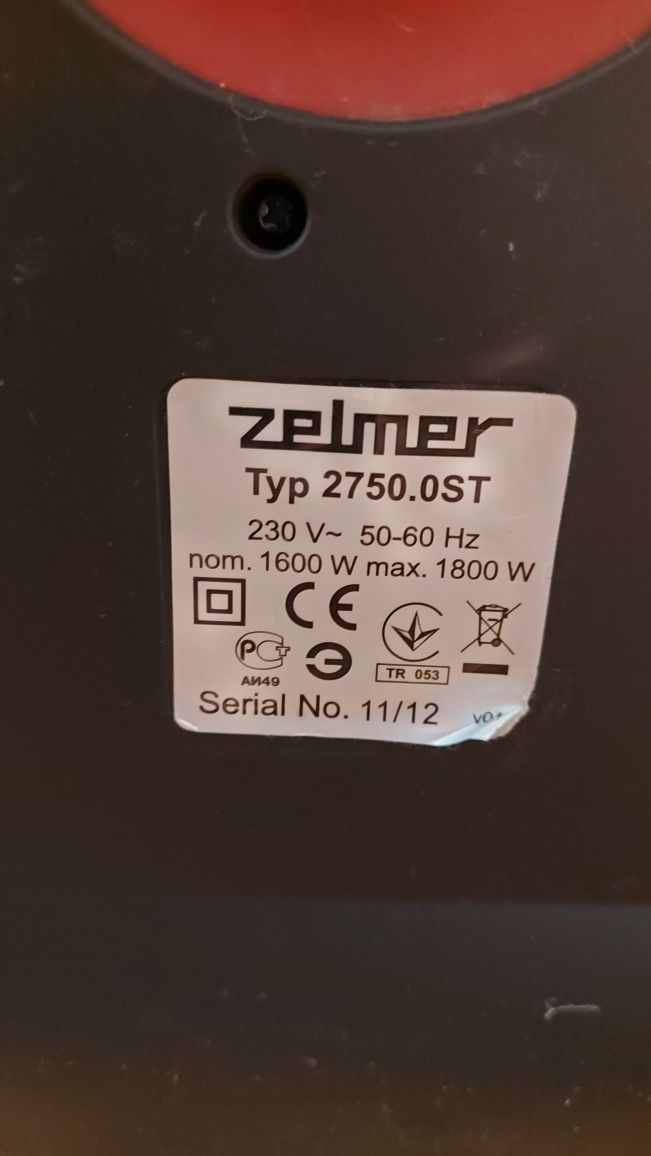 Пилосос Zelmer clarris twix 1800 w